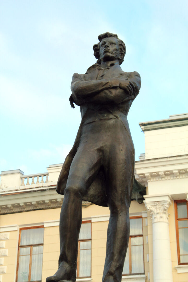 памятник А.С. Пушкину в Краснодаре