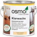 Масло-воск для паркета и мебели Osmo (Осмо) Klarwachs 1101 бесцветное 2,5 л