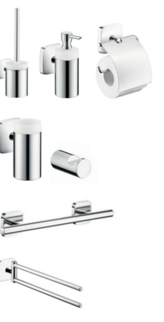 Аксессуары фабрики Hansgrohe, коллекция PuraVida фото 1