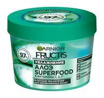 Увлажняющая маска для волос Garnier Fructis Алоэ Superfood для волос