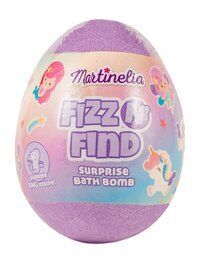 Бомбочка для ванны с сюрпризом Martinelia Egg bath bomb purple