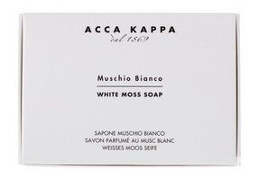 Парфюмированное твердое мыло Acca Kappa Muschio Bianco White Moss Soap