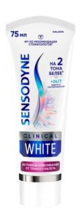 Отбеливающая зубная паста против темного налета Sensodyne Clinical White Ак