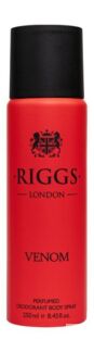 Парфюмированный дезодорант-спрей для тела Riggs London Venom Perfumed Deodo