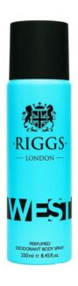 Парфюмированный дезодорант-спрей для тела Riggs London Neon West Perfumed D