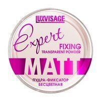 Бесцветная пудра-фиксатор для лица Luxvisage Expert Matt