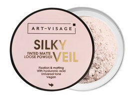 Матирующая рассыпчатая пудра для лица Art-Visage Silky Veil Tinted Matte Lo