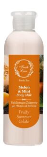 Молочко для тела с экстрактом мяты и дыни Fresh Line Melon and Mint Body Mi