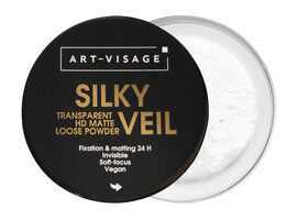 Финишная рассыпчатая пудра для лица Art-Visage Silky Veil Transparent Hd Ma