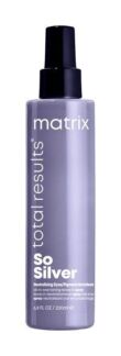 Мультифункциональный несмываемый тонирующий спрей Matrix So Silver Toning S