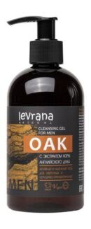 Гель для умывания с экстрактом коры английского дуба Levrana Men Oak Cleans