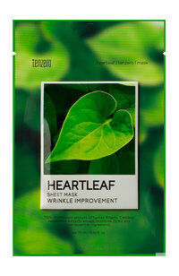 Тканевая маска для лица с экстрактом хауттюйнии Tenzero Heartleaf Sheet Mas