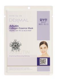 Осветляющая тканевая маска с арбутином и коллагеном Dermal Arbutin Collagen