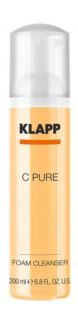 Очищающая пенка для выравнивания цвета лица с витамином C Klapp C Pure Foam