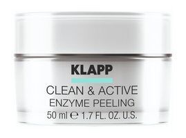 Энзимный пилинг для лица с гидролизатом дрожжей Klapp Clean & Active Enzyme