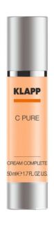 Крем для сухой и тусклой кожи лица с витамином C Klapp C Pure Cream Complet