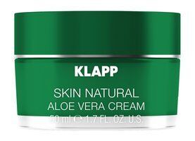 Успокаивающий крем для чувствительной кожи лица с алоэ вера Klapp Skin Natu