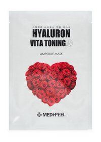 Тонизирующая тканевая маска для лица с пептидным комплексом Medi-Peel Hyalu