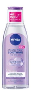 Мицеллярная вода для чувствительной кожи лица, глаз и губ Nivea Soothing Mi