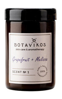 Аромасвеча Botavikos Natural Massage Aroma Candle Grapefruit-Melissa фото 1