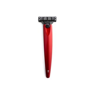 Бритва Bolin Webb R1, красный металлик, Gillette Mach3 Bolin Webb Mach3