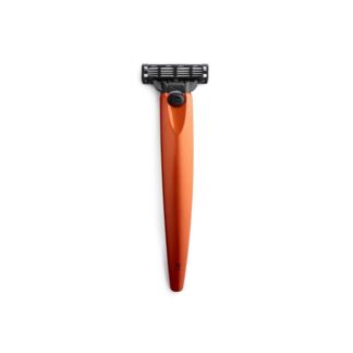 Бритва Bolin Webb R1, оранжевый металлик, Gillette Mach3 Bolin Webb Mach3