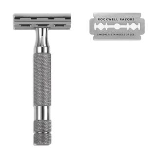 Т-образная бритва Rockwell Razors 2C, темный хром Rockwell Razors Т-образна