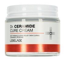 Укрепляющий крем для лица против морщин с церамидами Lebelage Dr. Ceramide