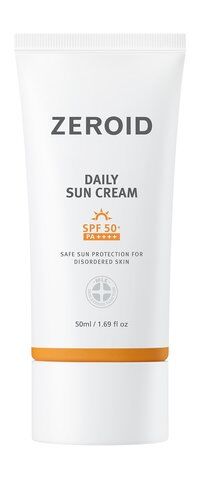 Солнцезащитный крем для чувствительной кожи Zeroid Daily Sun Cream SPF50+ P фото 1