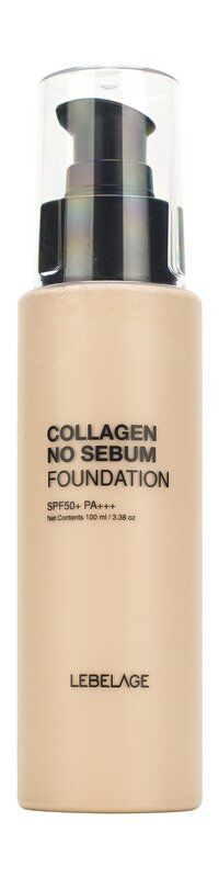 Матирующий тональный крем для лица с коллагеном Lebelage Collagen No Sebum фото 1