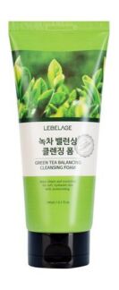 Балансирующая пенка для лица с зеленым чаем Lebelage Green Tea Balancing Cl