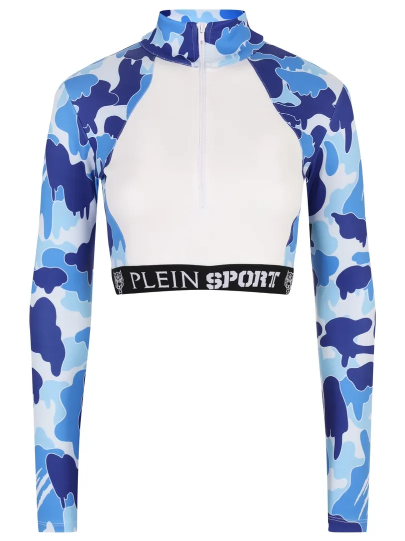 Топ с логотипом PLEIN SPORT фото 1