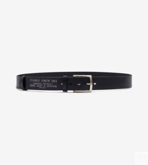 Ремень Embossed Logo Black FABLE