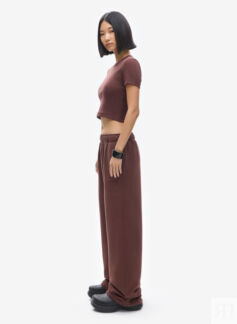 Кроп-топ Uniform Reddish Brown FABLE