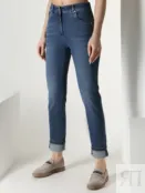 Джинсы Extra Skinny Fit хлопковые BRUNELLO CUCINELLI фото 4