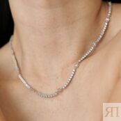 Колье Daisy Ballier Chain Necklace – Silver LUV AJ фото 2