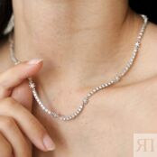 Колье Daisy Ballier Chain Necklace – Silver LUV AJ фото 4