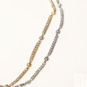 Колье Daisy Ballier Chain Necklace – Silver LUV AJ фото 5