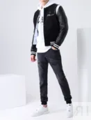 Бомбер комбинированный PHILIPP PLEIN фото 2