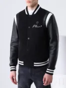 Бомбер комбинированный PHILIPP PLEIN фото 4