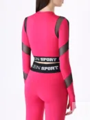 Топ с логотипом PLEIN SPORT фото 3