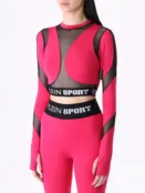 Топ с логотипом PLEIN SPORT фото 4