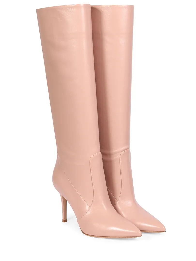 Сапоги кожаные Hansen GIANVITO ROSSI