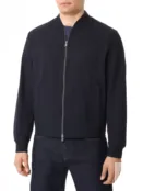 Бомбер Slim Fit однотонный BOSS фото 4
