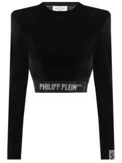 Топ велюровый PHILIPP PLEIN