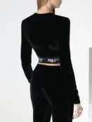 Топ велюровый PHILIPP PLEIN фото 3