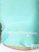 Топ с логотипом COMME DES FUCKDOWN фото 5