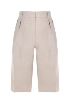 Бермуды льняные BRUNELLO CUCINELLI