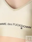 Топ с логотипом COMME DES FUCKDOWN фото 5