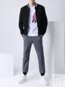 Бомбер комбинированный PHILIPP PLEIN фото 2